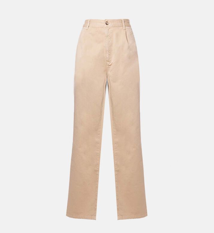 Les Deux Romeo Pleated Chino Pants, Cream, 36-32, Packshot View