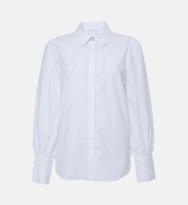 Weill Puff Long-sleeve Button-down Shirt, Packshot View
