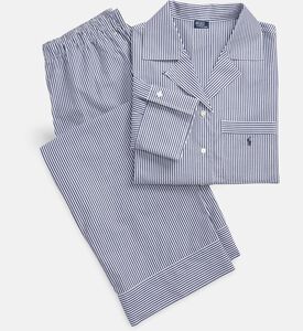 Polo by Ralph Lauren Stripe Pattern Button Closure Pajama Set, Packshot View