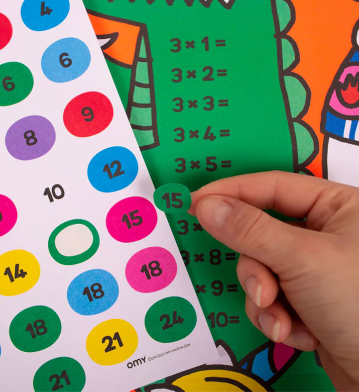 Omy Multiplication Learning Book