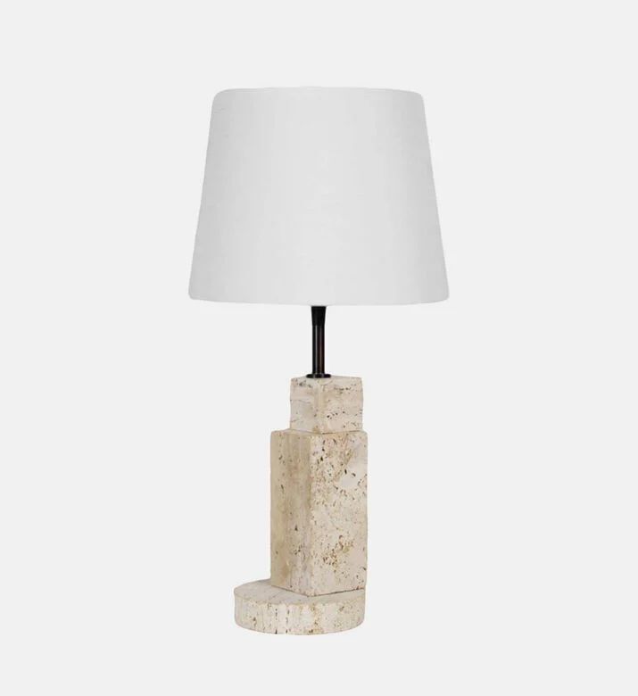 Home Deco and More Marmor Shade Marble Table Lamp, Packshot View