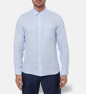 Vince Button-down Long-sleeve Shirt, Xl, Model View