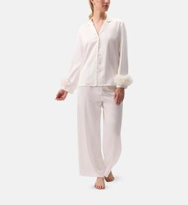 Rya Sweetie Buttoned Pajama Set, Model View