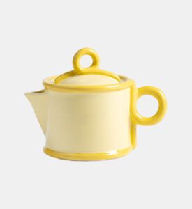 إبريق شاي بغطاء علوي ومقبض جانبي