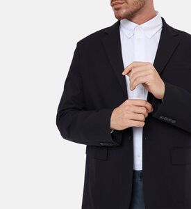 Maison Kitsune Button-down Long-sleeve Jacket, Model View