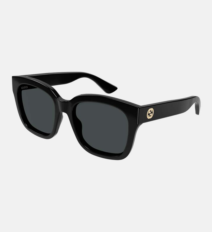 Acetate Square Dark Sunglasses 54