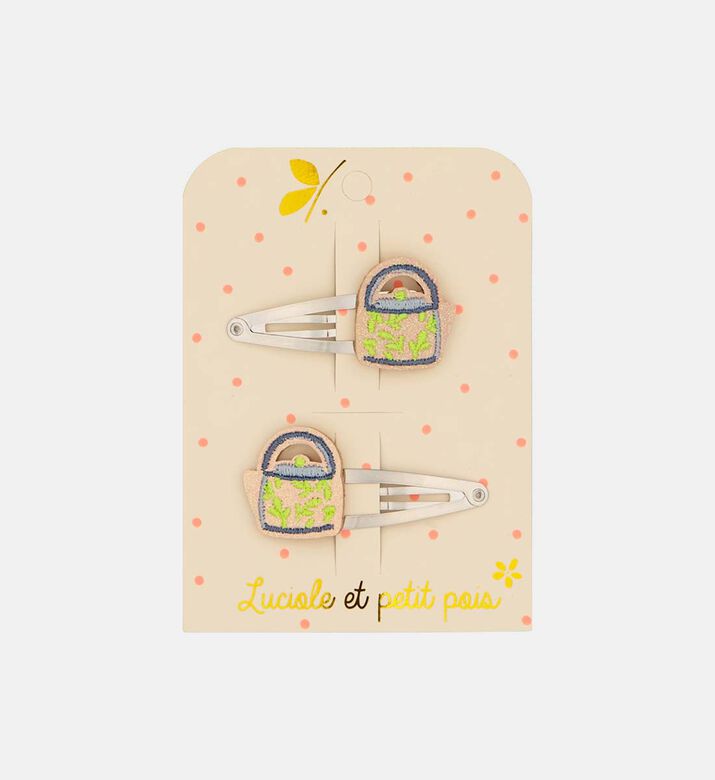 Tea Pot Hair Clip 2-piece Set