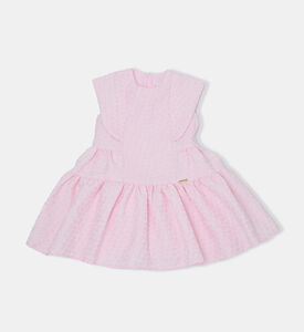 فستان مطرز بأزهار