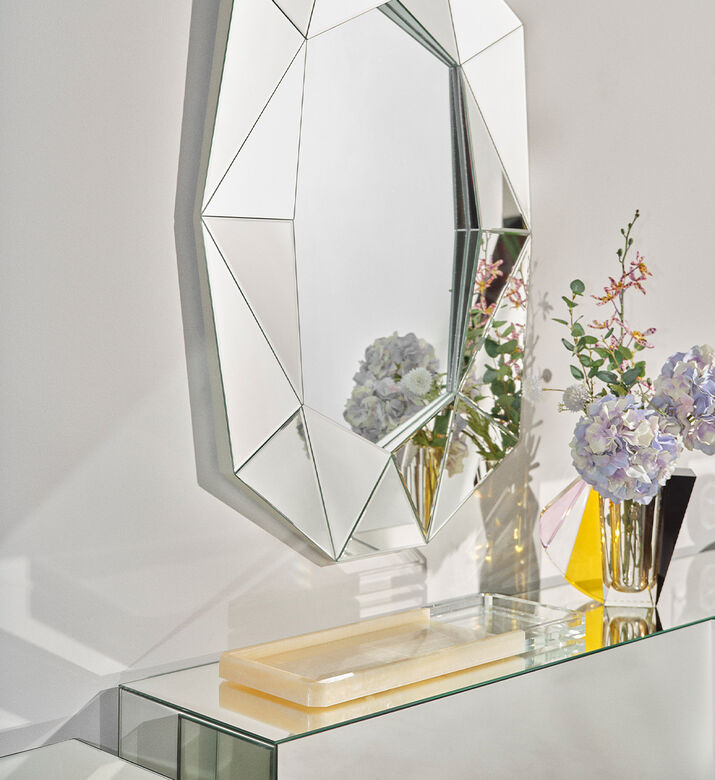 Mad Onyx Crystal Decorative Tray