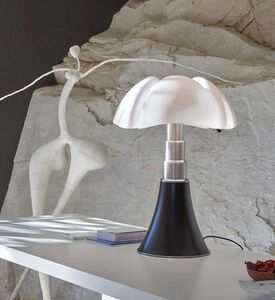 Martinelli Luce Pipistrello E14 Led Bulb Table Lamp, Black, Packshot View