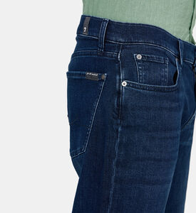 Patch Pockets Denim Pants
