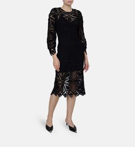 فستان غريس غيبور بأكمام طويلة