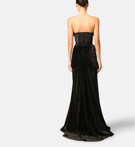 Zeena Zaki Dress Long, Model View