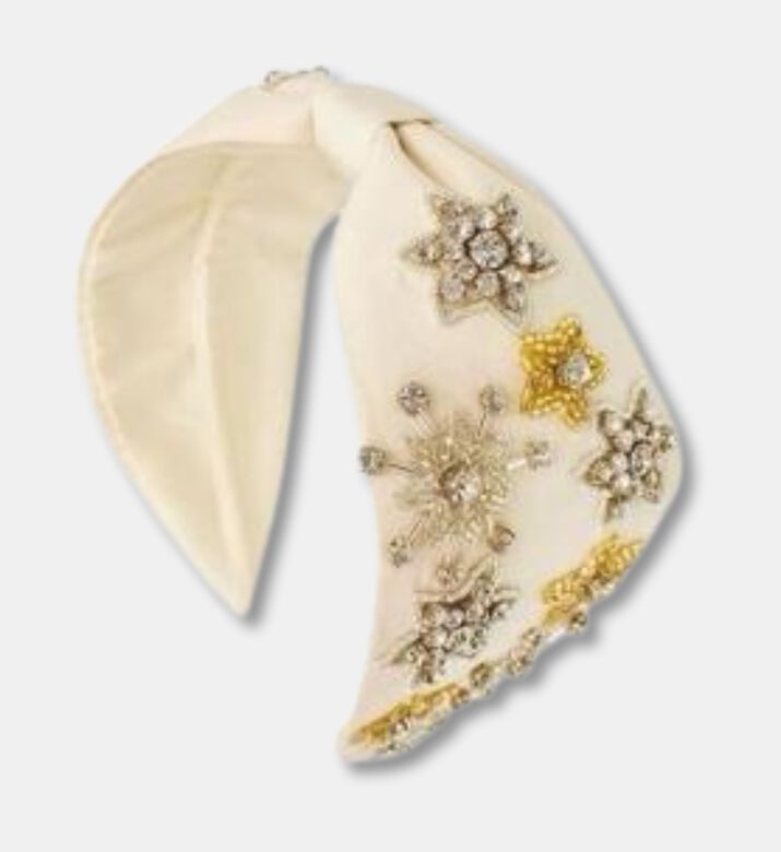 My Little Thieves Headband Stars Ivory, Packshot View