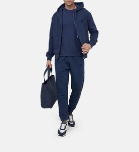 بنطال جيرسي قطن برقعة رأس ثعلب