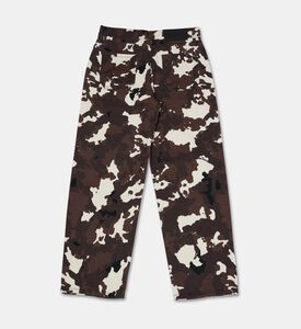 MSGM Camo-print Wide-leg Pants, Packshot View