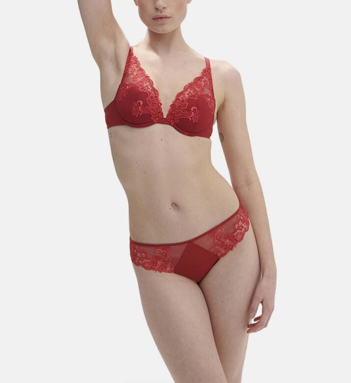 Saga Plunging Push Up Bra