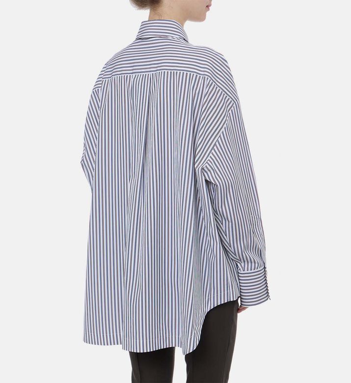 Stripe Pattern Long-sleeve Shirt Stripe Pattern Long-sleeve Shirt