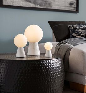 Carrara Marble Led Table Lamp