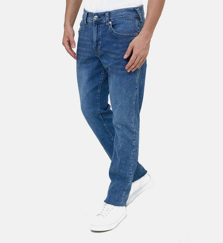 Cotton Regular-fit 5-pockets Denim Pants Cotton Regular-fit 5-pockets Denim Pants