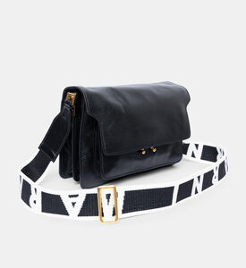 Trunk Medium Leather Shoulder Bag
