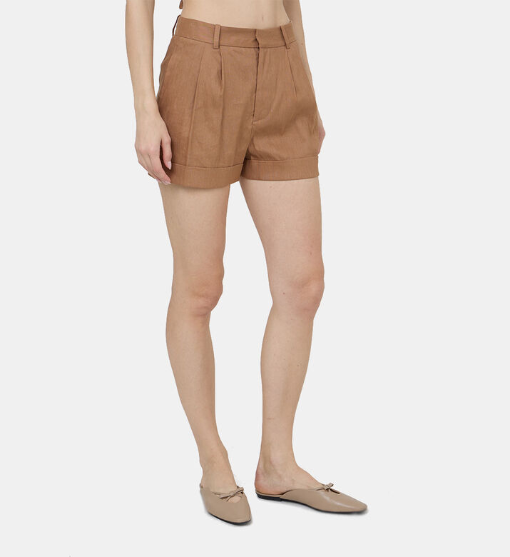Conry Pleated Cuff Shorts
