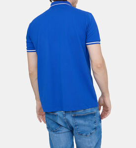 قميص بولو مطرز بشعار مطرز برأس مطرز