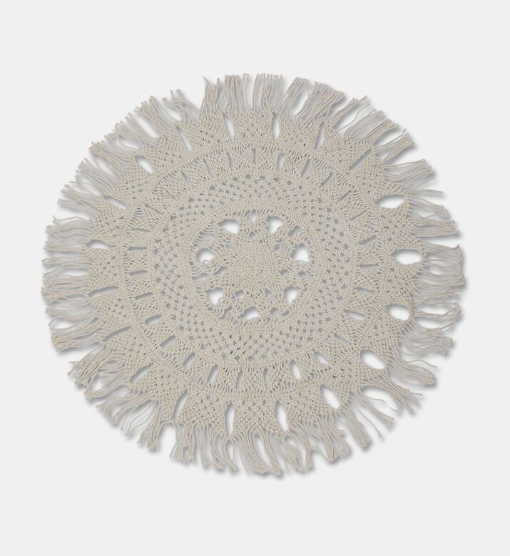 Home Deco and More Dunia Cotton Round Carpet, Packshot View