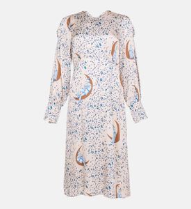 فستان رانا بييرو المطبوع