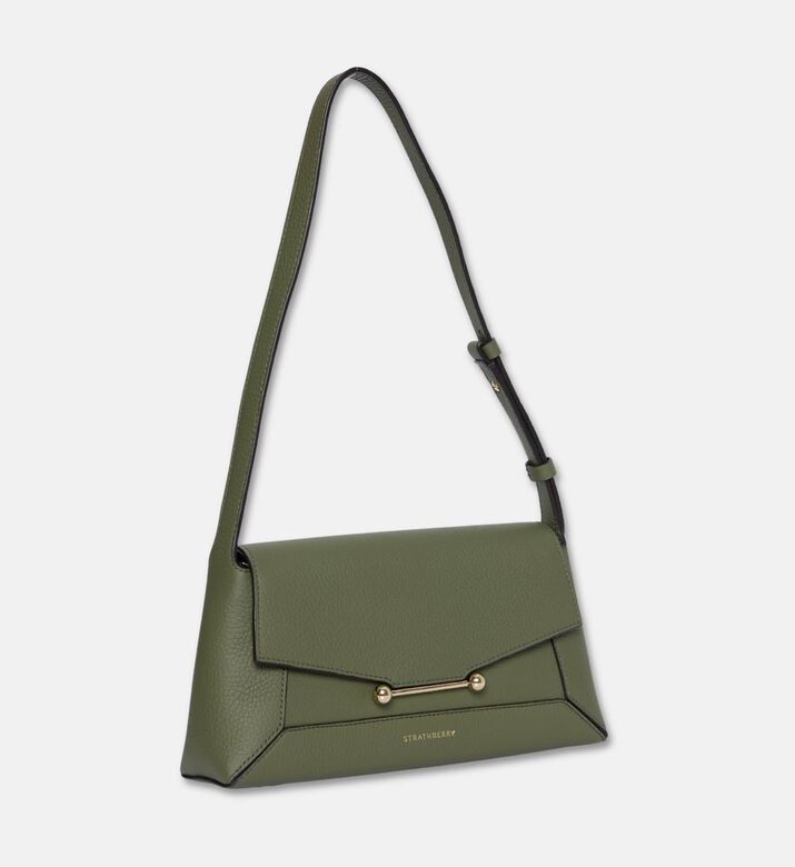 Strathberry Bag Mosaic Shoulder, Green, Packshot View