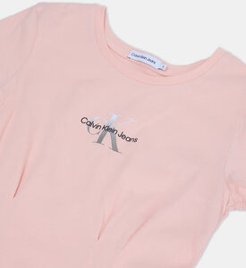 تيشيرت قطن بلوغو احرف الماركة