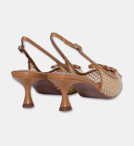 Lola Cruiz Liana Rafia Strap Sandals, Light-brown, Eu-41, Packshot View