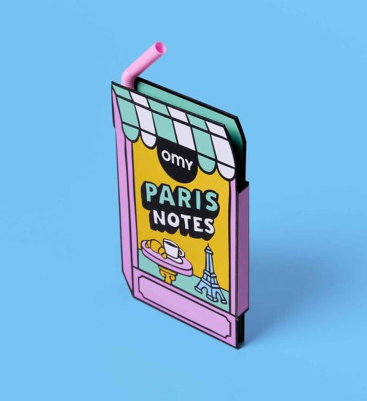 Omy Sticky Notes - Paris, Packshot View