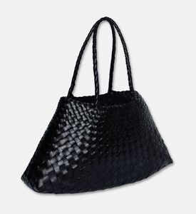 Dragon Diffusion Santa Croce Big Leather Bag, Black, Packshot View