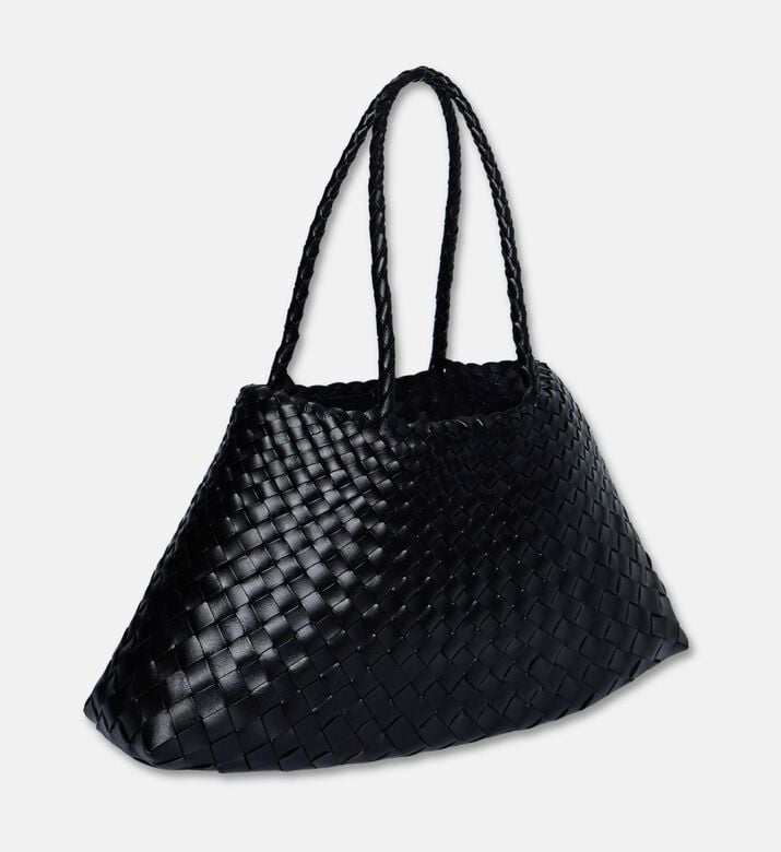 Dragon Diffusion Santa Croce Big Leather Bag, Black, Packshot View