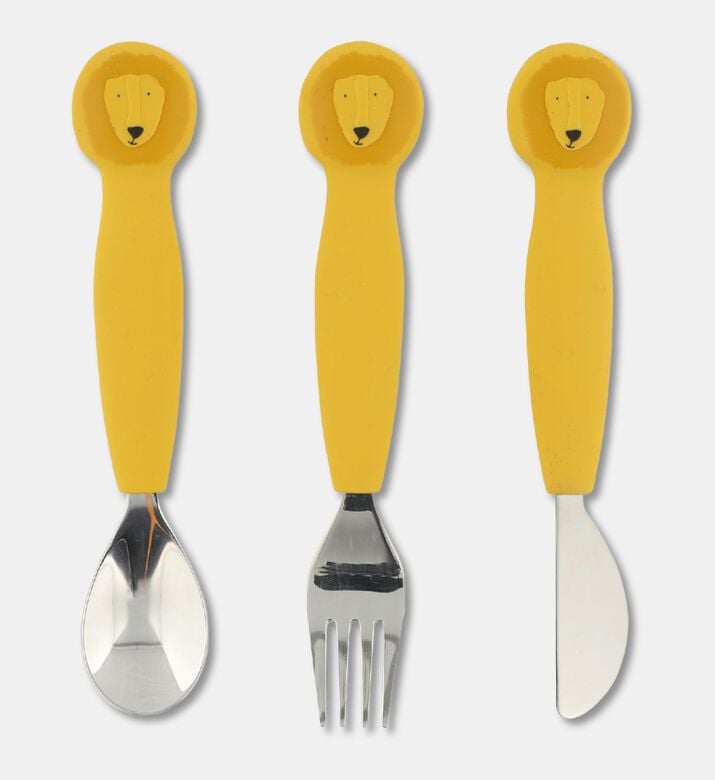 Trixie Mr. Lion Stainless Steel Cutlery Set, Packshot View
