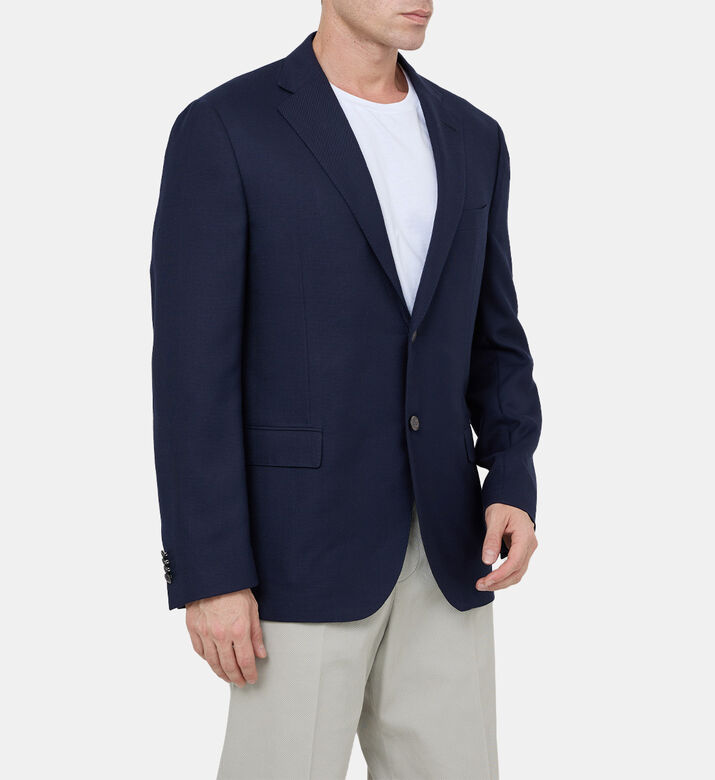 جاكيت بقصة مريحة بصف أزرار