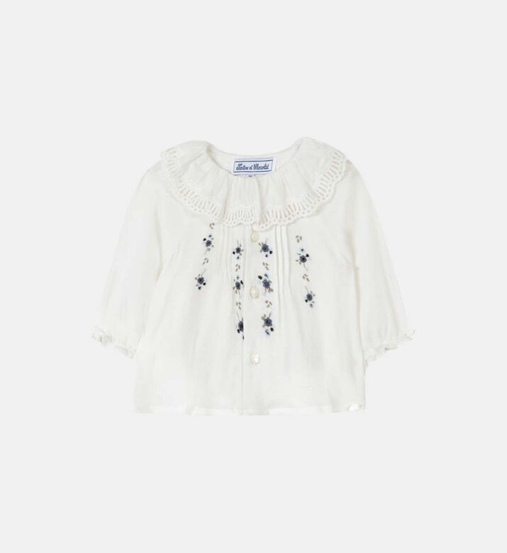 Jardin Baby Ruffled Collar Shirt