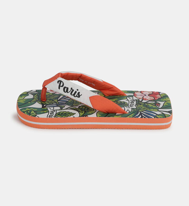 All-over Printed Flip Flops