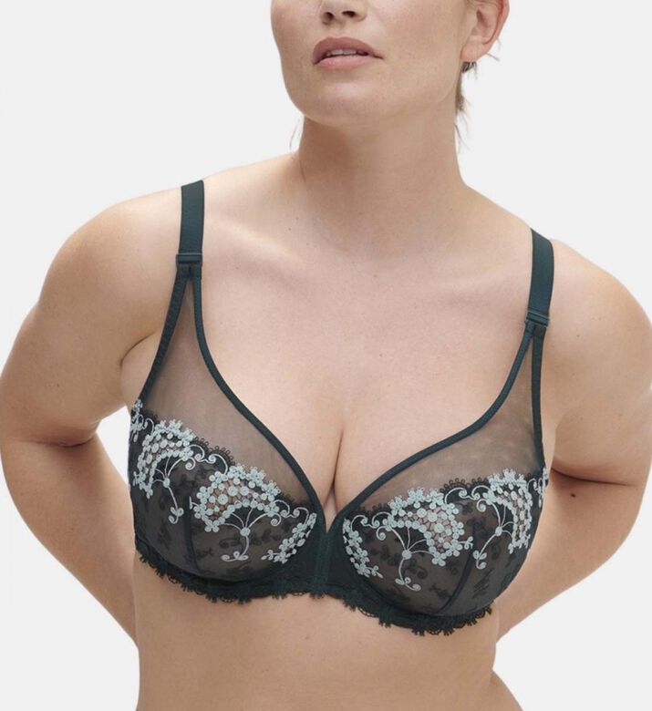 Wish Full-cup Plunge Triangle Bra