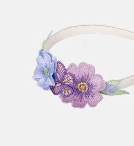 عصابة رأس مزينة بأزهار