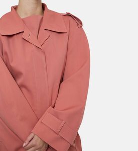 جاكيت طويل الأكمام بإغلاق برباط