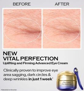 Shiseido Vital Perfection Uplifting Firming Advanced Eye Cream, Packshot View
