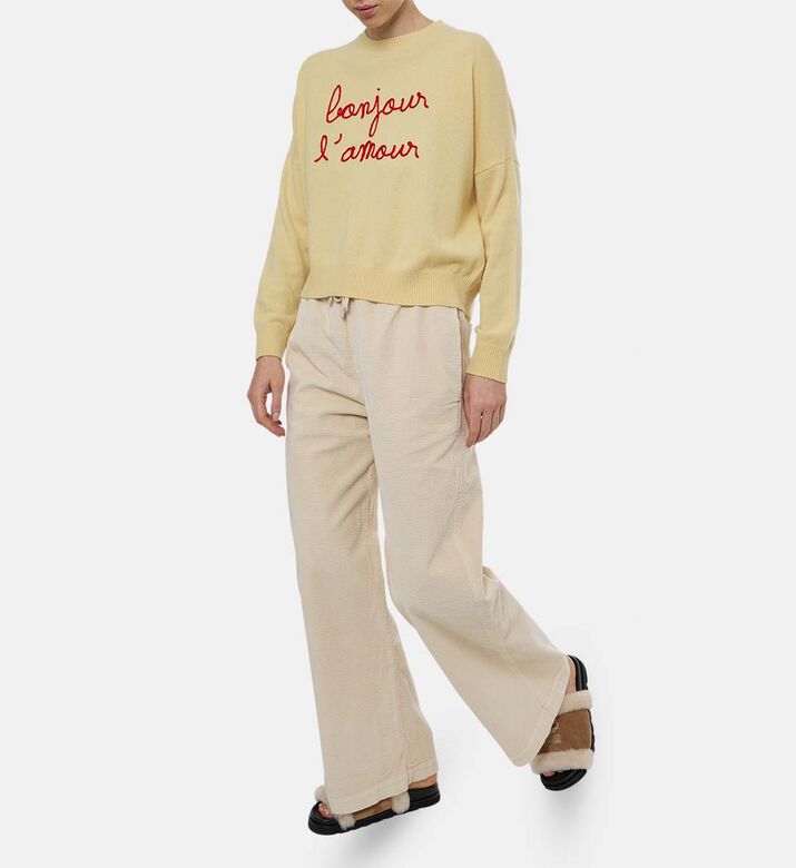 Maison Labiche Buzelin Cashmere Sweater, Model View