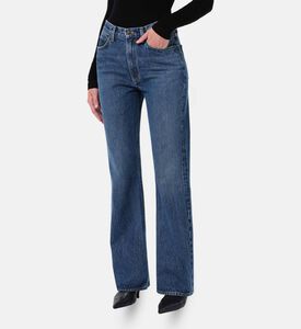 Agolde High-rise Flared Denim Pants, Model View