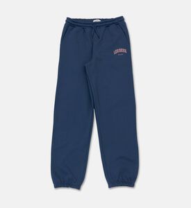 Les Deux Logo-print Sweatpants, Dark-blue, 11-12y, Packshot View