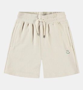 Alw Smiley Face-embroidery Shorts