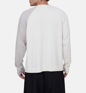 سترة فضفاضة بأكمام رغلان بلونين