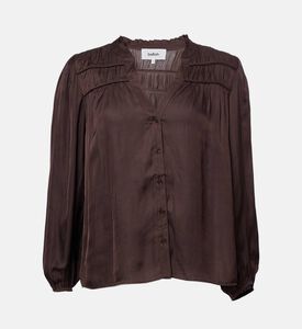 Ba and Sh Button-down V-neck Regular-fit Shirt, Packshot View