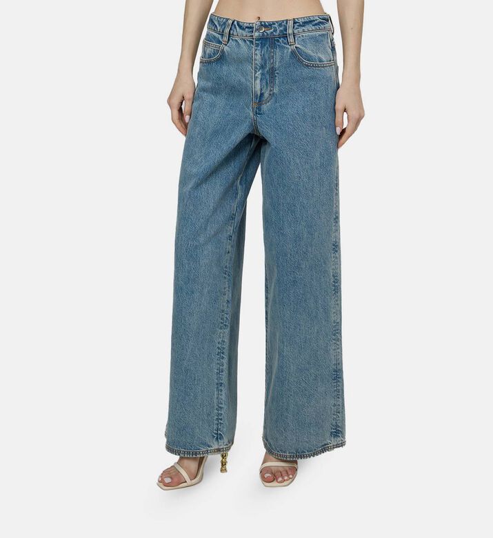 Marseille Barrel-legs Denim Pants